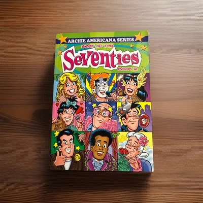 Archie Americana серия лучшее из семидесятых книга 2 графический роман в мягкой обложке (b11)  - Изображение 1 из 4