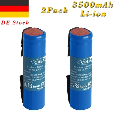 2X Für Bosch ISO IXO CISO XEO PTK 3,6Li Einhell RT-SD 3,6 3,5Ah 3,6V Li-Ion Akku - Bild 1 von 4