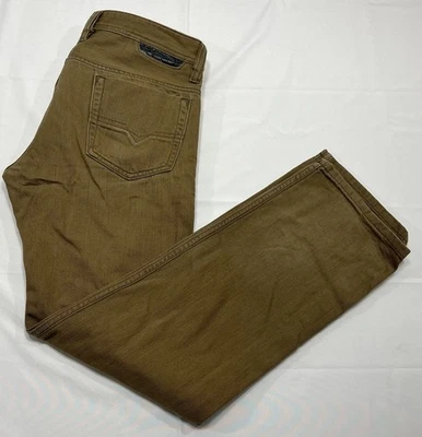 Jeans Diesel Safado para hombre 31x30 (ajuste: 34x29,5”) botón mosca ajustados rectos - Leer Foto 1 de 4