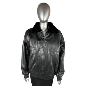 Ranch MINK Jacket Reversible, Leather, Sz M, Certified Vintage Fur w/Storage Bag - Picture 1 of 10