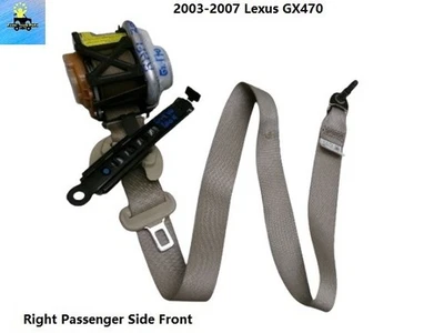 7321060561A0 03 04 05 06 07 Lexus GX470 cinturón de seguridad delantero derecho retractor Foto 1 de 4
