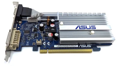 ASUS GeForce 8400 GS 512MB DDR2 PCIe 2.0 Graphics Card EN8400GS SILENT/P/512M/A - Image 1 of 4