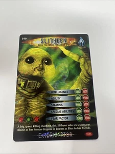 Doctor Who Battles In Time Exterminator Test Set Super Rare Slitheen Blon 010  - Picture 1 of 5