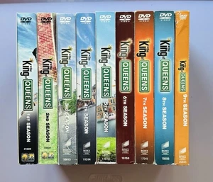 King of Queens Complete DVD Series Seasons 1 - 9 LOT 1 2 3 4 5 6 7 8 9 COMPLETE - Picture 1 of 1