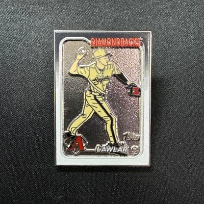 Jordan Lawlar 2024 Topps Super Box Exclusive Enamel Pin Arizona Diamondbacks - Image 1 of 4