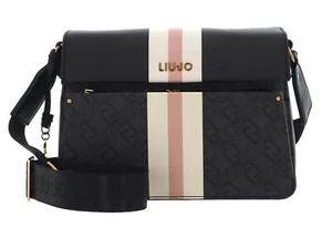 LIU JO borsa a tracolla Clidia Messenger M Nero - Foto 1 di 4