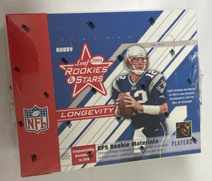 2004 Leaf Rookies and Stars Longevity Football Hobby Box Factory Sealed 24 Pack - Picture 1 of 6