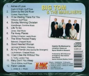 BIG TOM & THE MAINLINERS New CD "ASHES OF LOVE" IRISH COUNTRY - REDUCED TO CLEAR - Picture 1 of 2