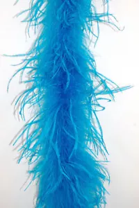 2 PLY OSTRICH Feather 2-Yard BOA Top Quality 20+ MANY COLORS Costumes/Haloween - Picture 1 of 28