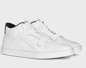 Celine Paris Damen CT-02 MID SNEAKER WEISS SCHWARZ UK7 EU40 UVP 590£ # CL16b - Bild 1 von 16