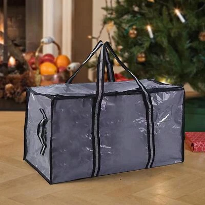 Christmas Tree Storage Bag Tree Storage Box Duffle Bag Travel Bag Totes Xmas - Image 1 of 4