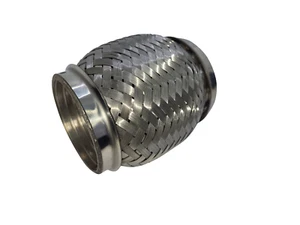 Flexrohr Interlock Ø 40mm Edelstahl Flexrohr Abgasanlage Auspuff 100 mm - Bild 1 von 5