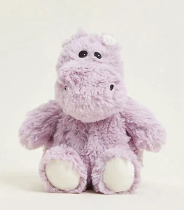 Warmies Hippo Full Size Cozy Plush Heat able Lavender Scented Stuffed Animal - Picture 1 of 5