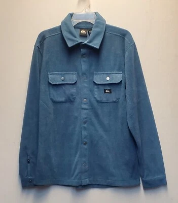 Camisa polar con botones de lana QUIKSILVER para hombre - BSL9 - mediana - nueva con etiquetas Foto 1 de 4