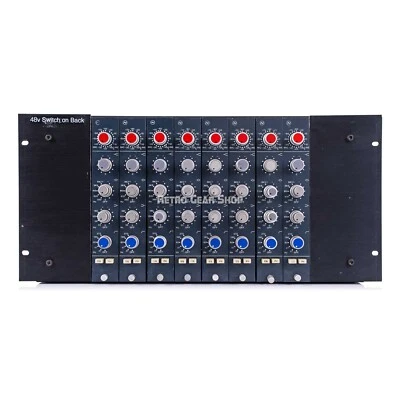 Neve 3115 Microphone Preamp EQ 8-Channel Rack Vintage Rare Mic Pre x8 33115 - Image 1 of 4