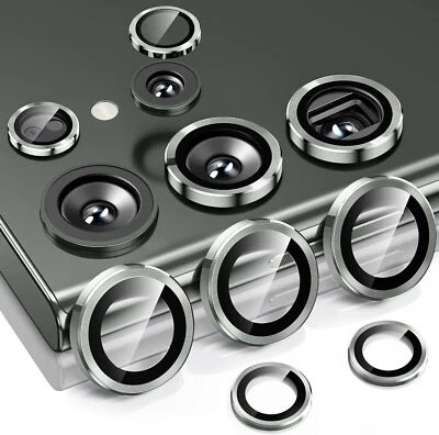For Samsung S25 Edge S24 FE S25Ultra Camera Lens Tempered Glass Screen Protector - Image 1 of 4