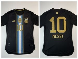 Player Version Lionel Messi #10 Argentina Home Jersey Special Black