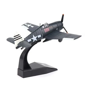 F6F Hellcat 1/72 Metal Airplane Model Kit with Stand WWⅡ Diecast Fighter Model - Picture 1 of 7