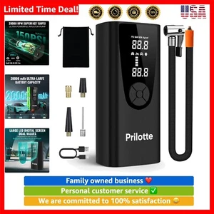 Cordless Air Pump with 4 Modes - Fast Tire Inflation up to 150 PSI, Compact Size - Picture 1 of 10