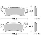 Plaquette De Frein Arrière Honda Vfr Vtec (Rc46ii) 800 02>10 Sbs 736Ls 65.67366