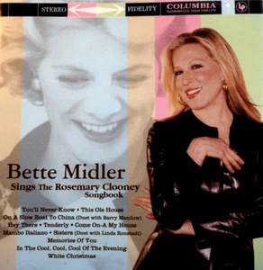 Bette Midler - Sings The Rosemary Clooney Songbook - CD, VG - Picture 1 of 2