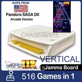 516 in 1 PANDORAS BOX DX Saga PLUS Jamma ARCADE Game Board VERTICAL GAMES *NEW*