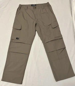 LAPG LA Police Gear Mens Operator Tactical Pants Khaki Size 34 Cargo Pocket - Picture 1 of 11