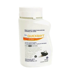 QUICKBAYT Fly Bait 350gm & 2KG Industrial & Commercial Housefly Pest Control - Picture 1 of 14