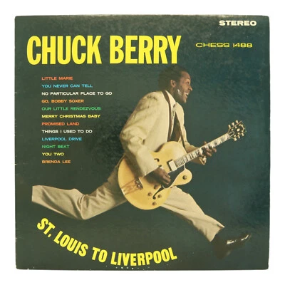 Chuck Berry | St. Louis to Liverpool LP Chess 1488 Plays Well Blank Sleeve - Image 1 of 4