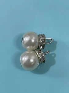 Pearl Beads latkan For designer Suits And Scarfs.(20 beads pp) Beads Buttons - Picture 1 of 7