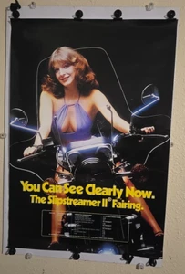 Vintage ALMO Slipstreamer II Fairing Motorcycle Advertisement Poster - Picture 1 of 5