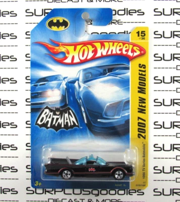 HOT WHEELS 1/64 Scale 2007 New Models 1966 TV Series Batman BATMOBILE #15/36 - Image 1 of 3