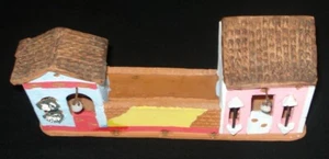HANDGEMACHTES BEMALTES TERRAKOTA/TON VOLKSHAUS VENEZUELA - Bild 1 von 10