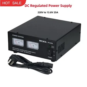 PS-25A 220V to 13.8V 25A DC Regulated Power Supply Switching Power for Radio #F9 - Picture 1 of 4