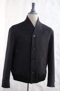 New LORO PIANA New collection Gaikan Cashmere Bomber Jacket Charcoal $7.2K - Picture 1 of 10