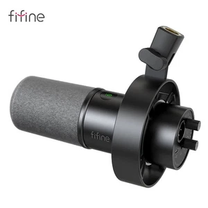 FIFINE K688 Microphone for PC Streaming Gaming Laptop USB/XLR Dynamic Mic - Picture 1 of 13