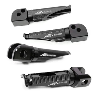 Black CNC MFP Front Passenger Foot Pegs For MT-09 / Tracer 900 13-16 17 18 19 20 - Picture 1 of 4