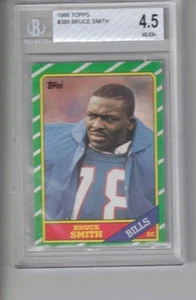 1986 Topps Football - #389 Bruce Smith, Buffalo Bills: BVG 4.5 - Bild 1 von 2