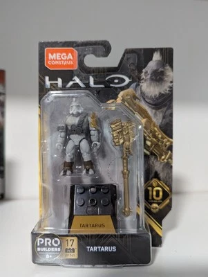 HALO HEROES SERIES 10 MEGA BLOKS CONSTRUX TARTARUS MINIFIGURE GFT41 - Image 1 of 4