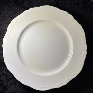 Richard Ginori 1735 White Antico Doccia Porcelain Dinner Plate 164449 10-3/8”New - Picture 1 of 5