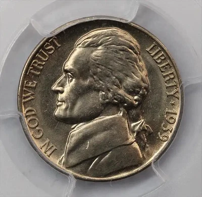 1939-D Jefferson Nickel PCGS MS65 Reverse of 1940 - Image 1 of 4