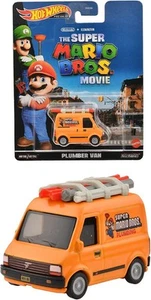 Super Mario Bros Película Modelo Plumber Van Escala 1:64 6cm Hot Wheels HKC19 - Imagen 1 de 4