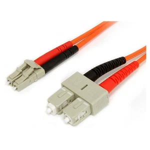 Startech FIBLCSC2 2m Multimode 62.5/125 Duplex Fibre Brassage Câble LC - Sc - Afbeelding 1 van 1