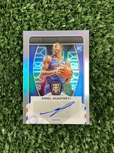 Ariel Hukporti 2024-25 Panini Totally Certified SS&D Auto (RC) Knicks Free Ship! - Picture 1 of 2