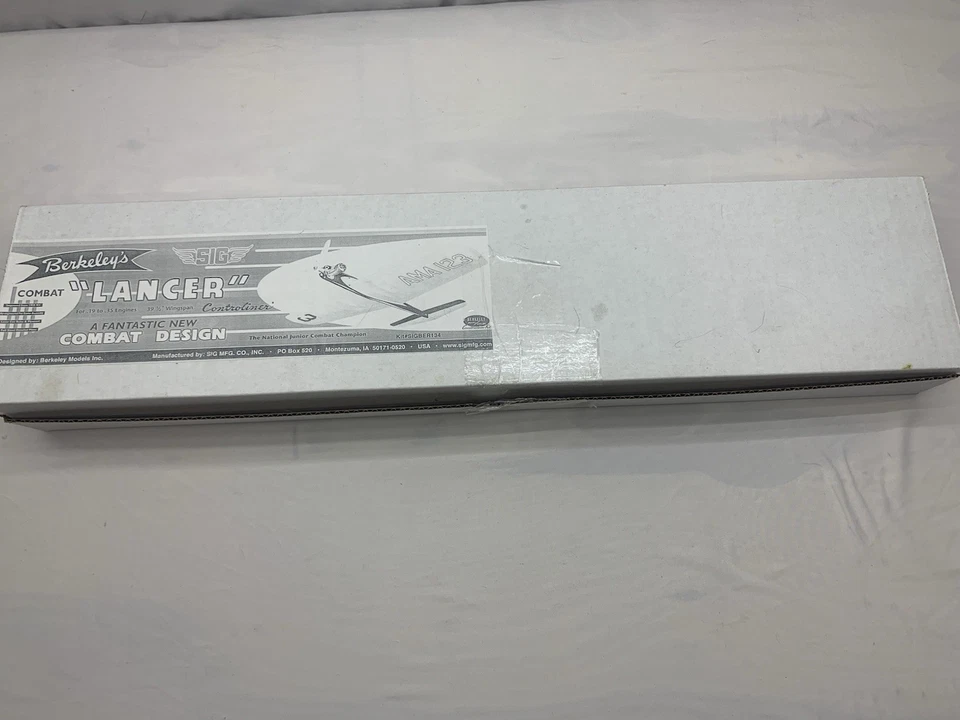 Avión RC G2U Sig Berkeleys Lancer Control Line Foto 1 de 2