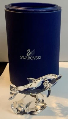 NEW~Swarovski Crystal BABY DOLPHIN Austria~678507~BOX & COA - Image 1 of 4