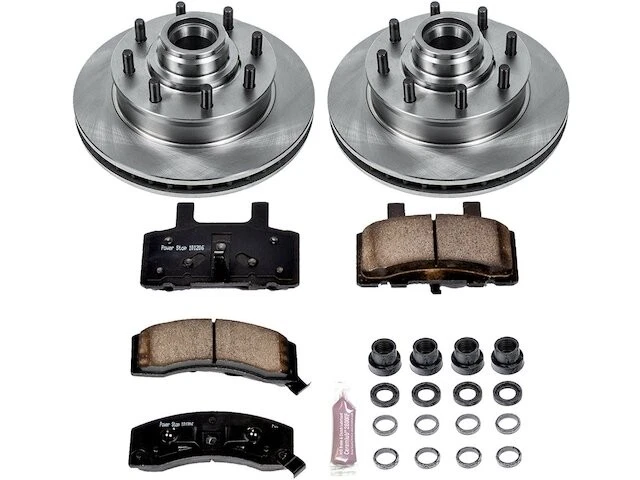 Kit de pastillas de freno delanteras y rotor para Chevy C2500 1996 1997 1998 1995 XD269GK 1995-2000 Foto 1 de 1