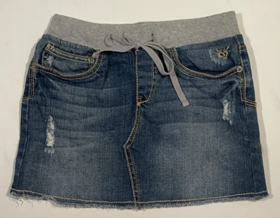 Justice Girls' Blue Denim Skort – Size 10R 👗 - Image 1 of 4