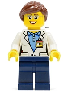 Lego cty0563 Figurine Space Scientist Woman City 60077 60080 new - Imagen 1 de 1