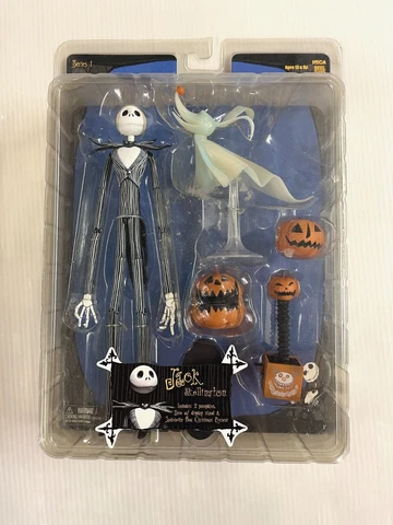 NIGHTMARE BEFORE CHRISTMAS Jack Skellington ACTION FIGURE NIB NECA Reel Toys S1 Cover